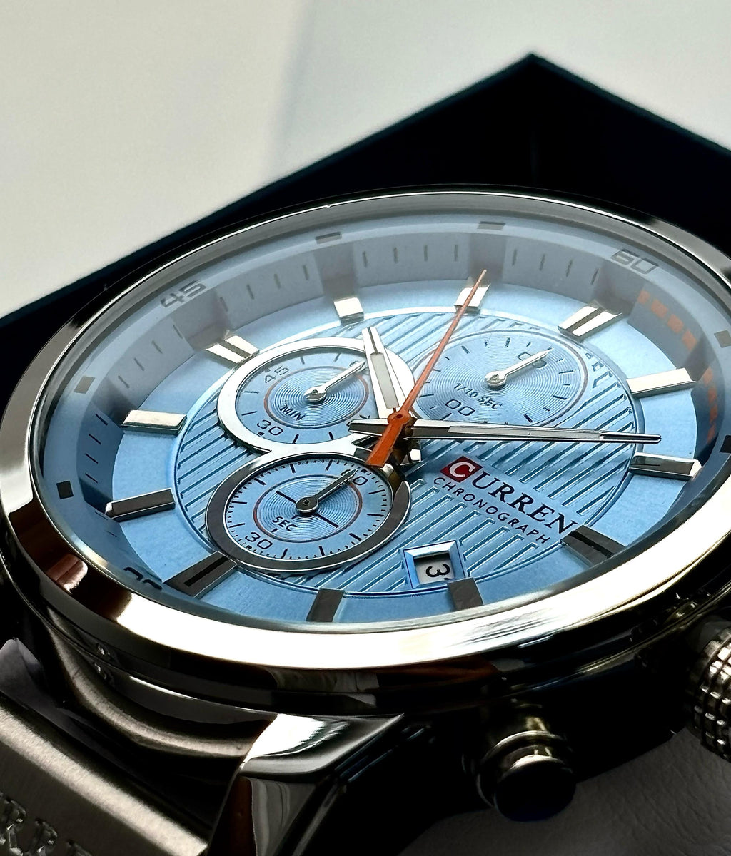 Reloj Curren 8291 Para Hombre Pulso Cuero
