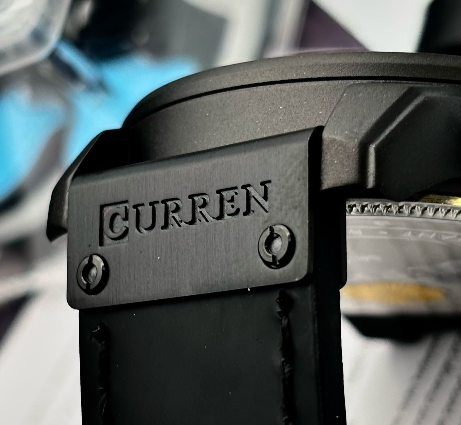 Reloj Curren 8291 Para Hombre Pulso Cuero