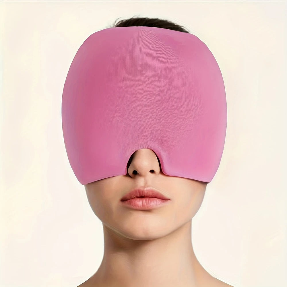 Mascara fría y caliente para migraña